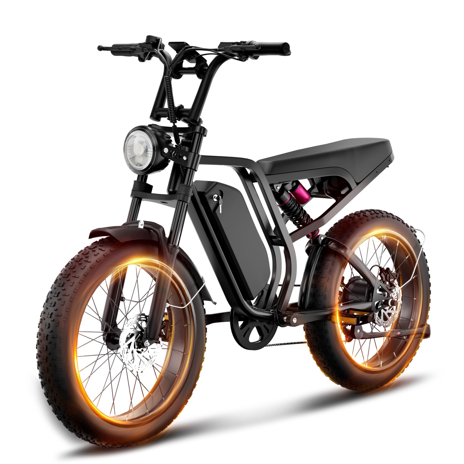 Bluvall 1000W Electric Dirt Bike for Adult 48V 16Ah 20\
