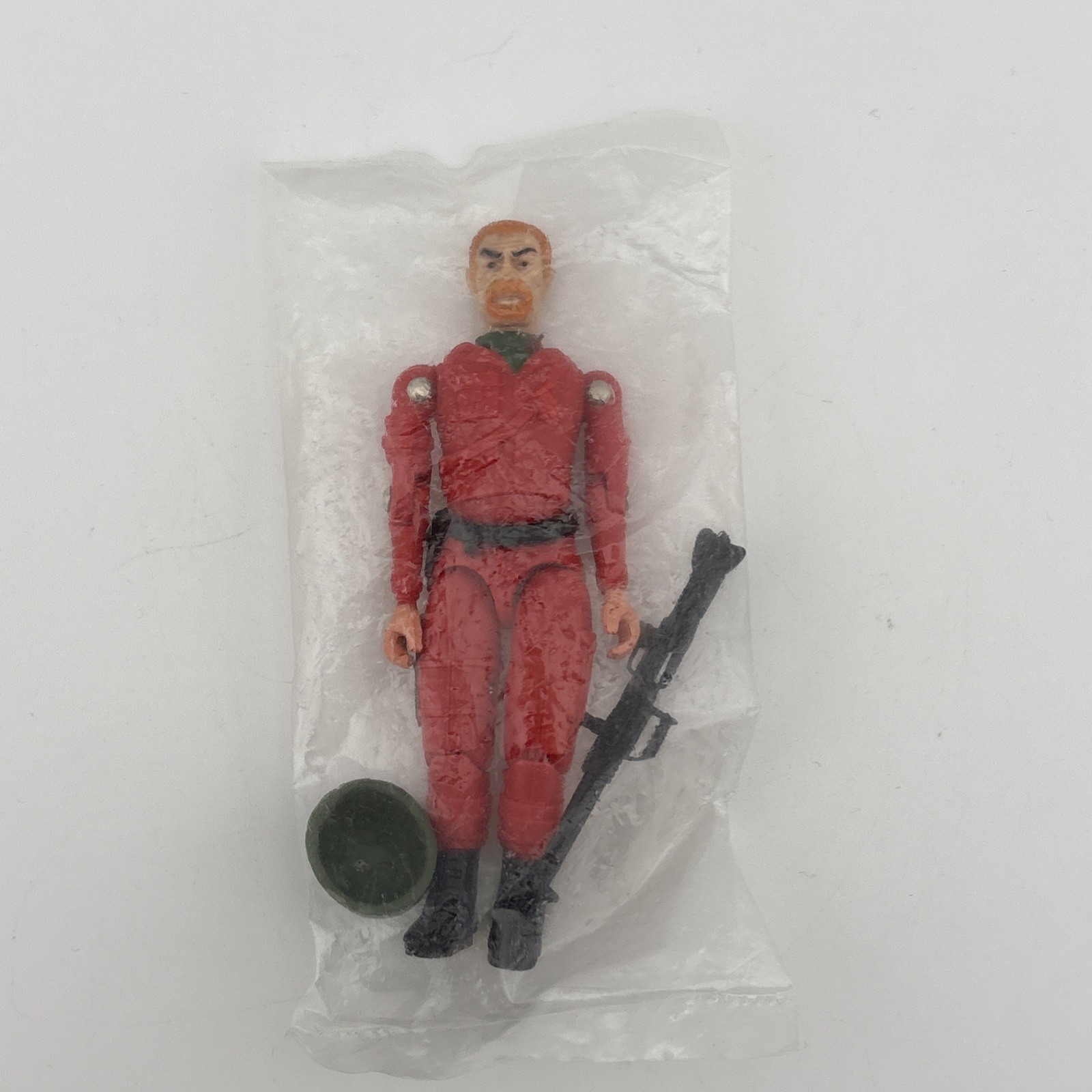 The Masher Red Variant Demon Ranger Vintage Galoob KO G.I. Joe 1987 Figure NEW
