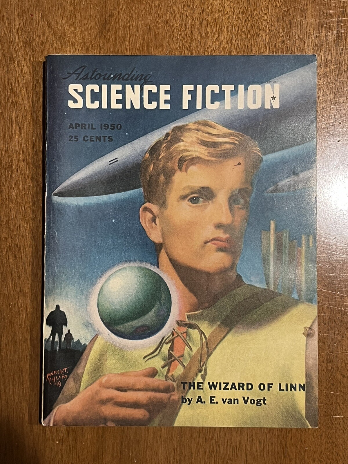 Astounding Science Fiction/April 1950/Street & Smith/L Ron Hubbard/Very Fine