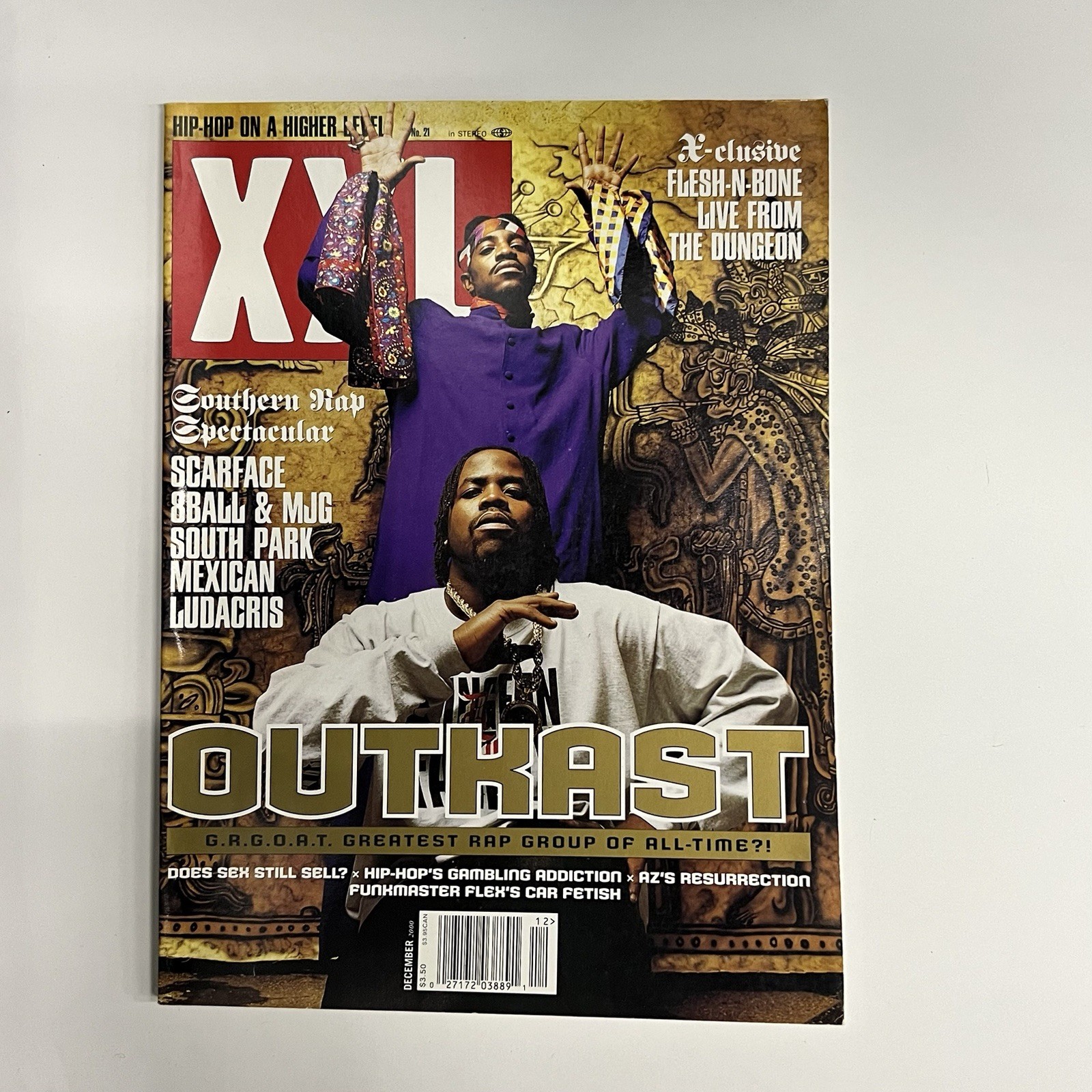 Very Rare XXL Magazine Dec 2000 #21 Outkast Cover Scarface 8Ball Hip Hop Music Very Rare XXL Magazine Dec 2000 #21 Outkast Cover Scarface 8Ball Hip Hop Music