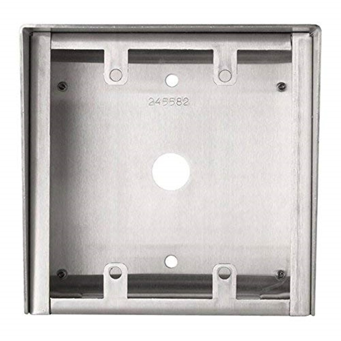 New Aiphone SBX-2G 2-Gang Surface Mount Stainless Steel Mount Box