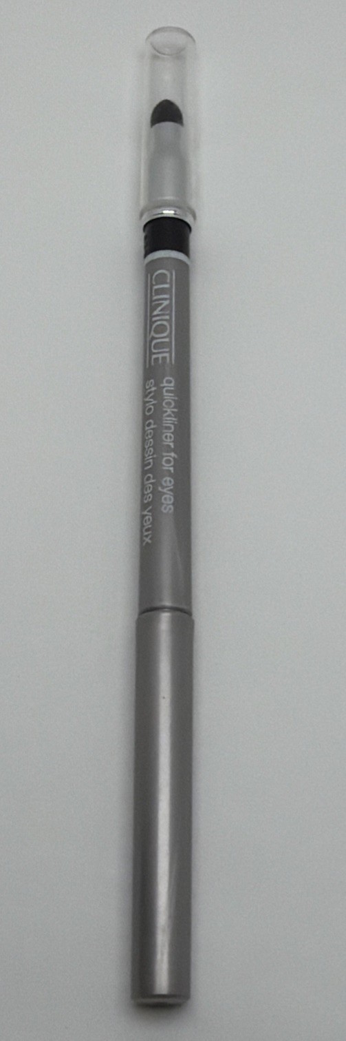 Clinique Quickliner For Eyes EyeLiner WITH Smudger ~07 Really Black~ Full Size Clinique Quickliner For Eyes EyeLiner WITH Smudger ~07 Really Black~ Full Size