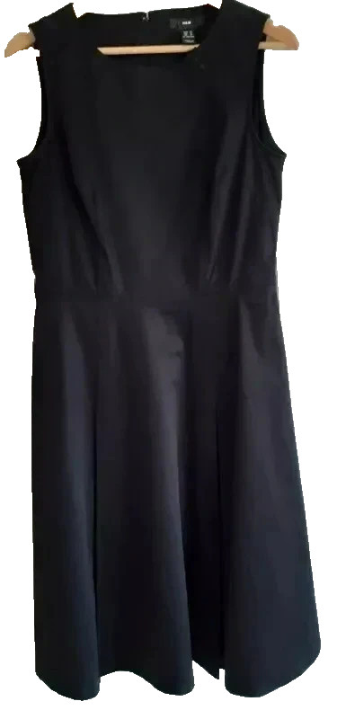 H&M Classic 14 Black Fit & Flare Lined Vintage 1990\'s Quality H & M VGC H&M Classic 14 Black Fit & Flare Lined Vintage 1990\'s Quality H & M VGC