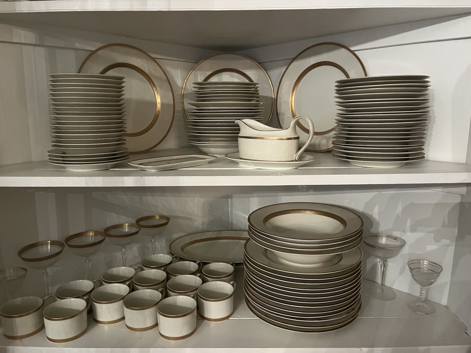 Mikasa Antique Lace China Set (MASSIVE SET) - 88 total pieces