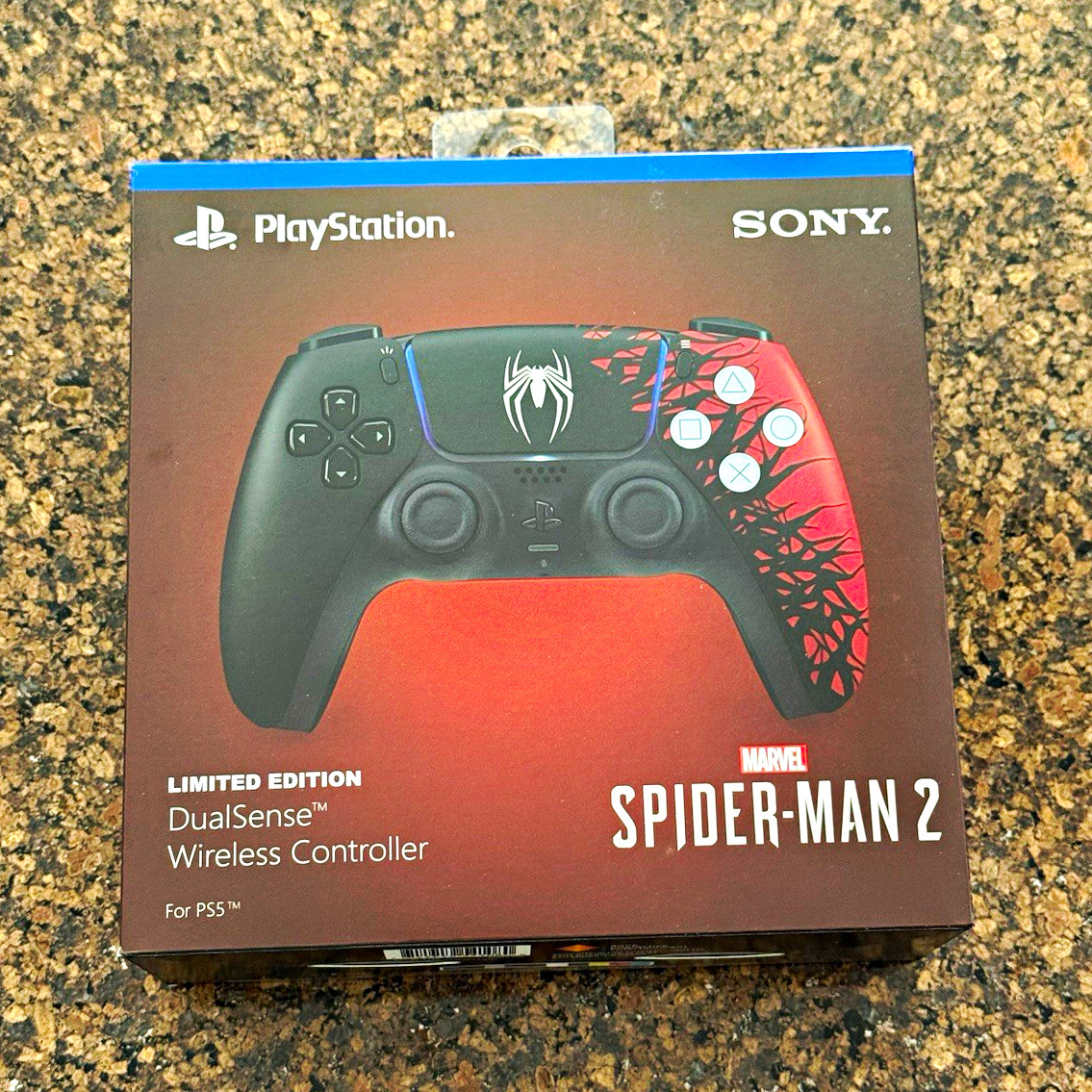 Sony DualSense Wireless Controller for PS5, Spider-Man 2 Sony DualSense Wireless Controller for PS5, Spider-Man 2