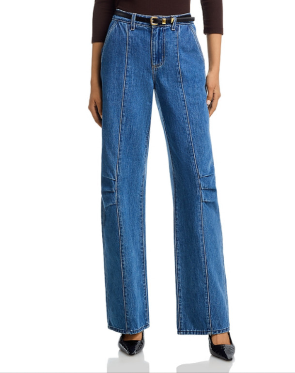 L\'Agence Zara High Rise Rodeo Jeans  MSRP $365