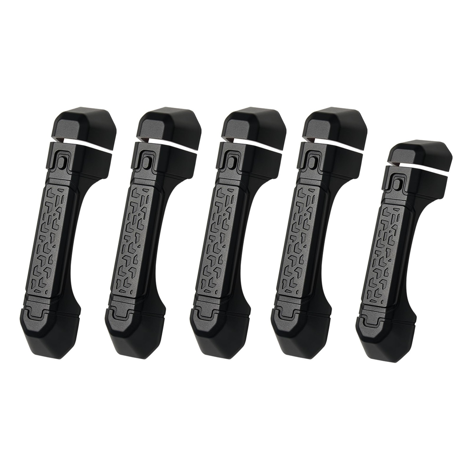 Aluminum Door Handle Covers for 2018-2025 Jeep Wrangler Gladiator  JL/JLU 4-Door