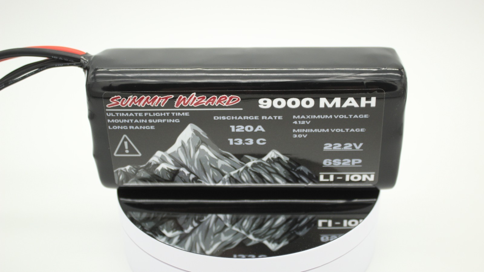 SUMMIT WIZARD LITHIUM ION 6S2P 9000mAh FPV DRONE BATTERY PACK