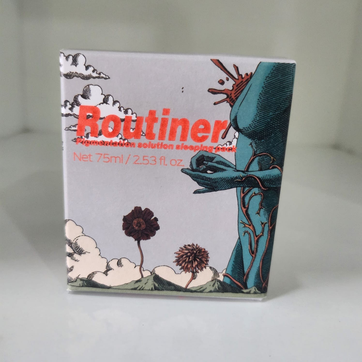 AXENDA Routiner Sleeping Pack Night Cream 75ml ⭐Ship from USA⭐ AUTH Big Size