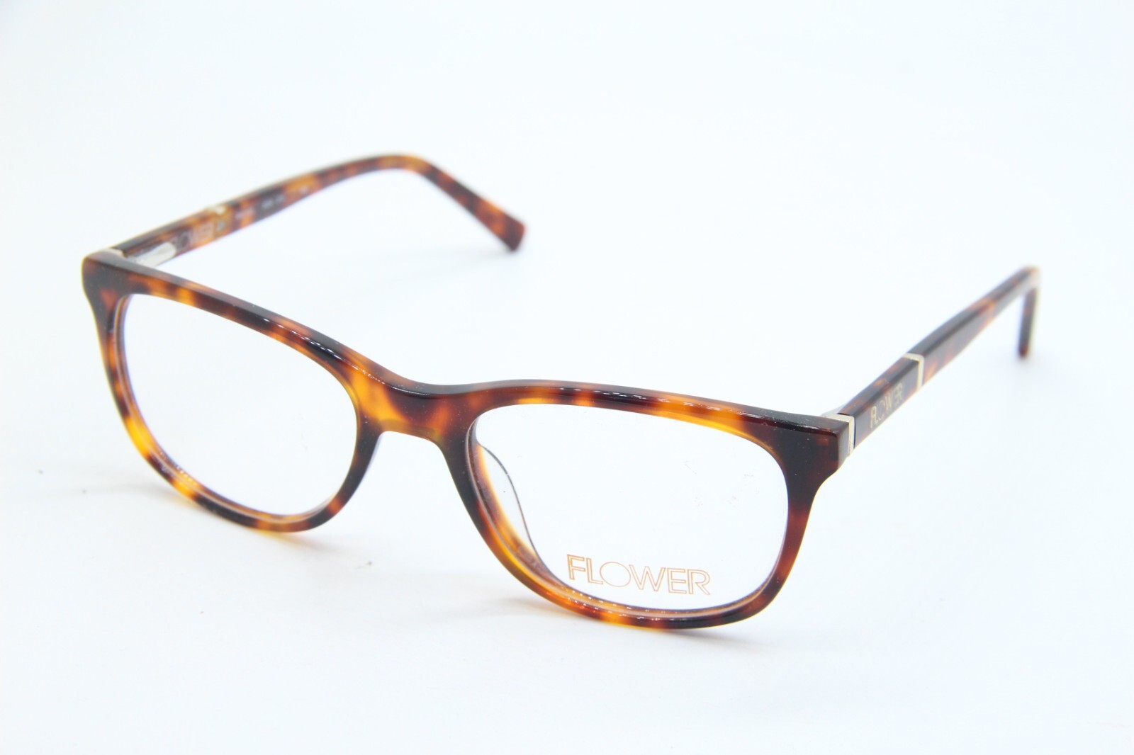 NEW FLOWER RACHEL 6004 215 HAVANA AUTHENTIC EYEGLASSES 51-18