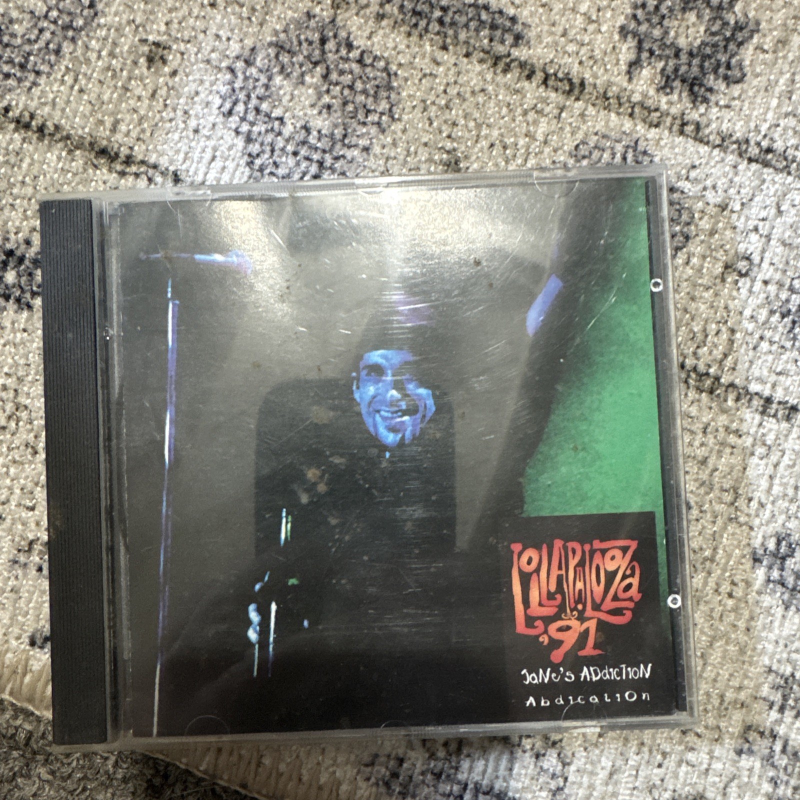 Jane\'s Addiction - Abdication Lollapalooza 1991 (CD, 1993) Rare Live Recording
