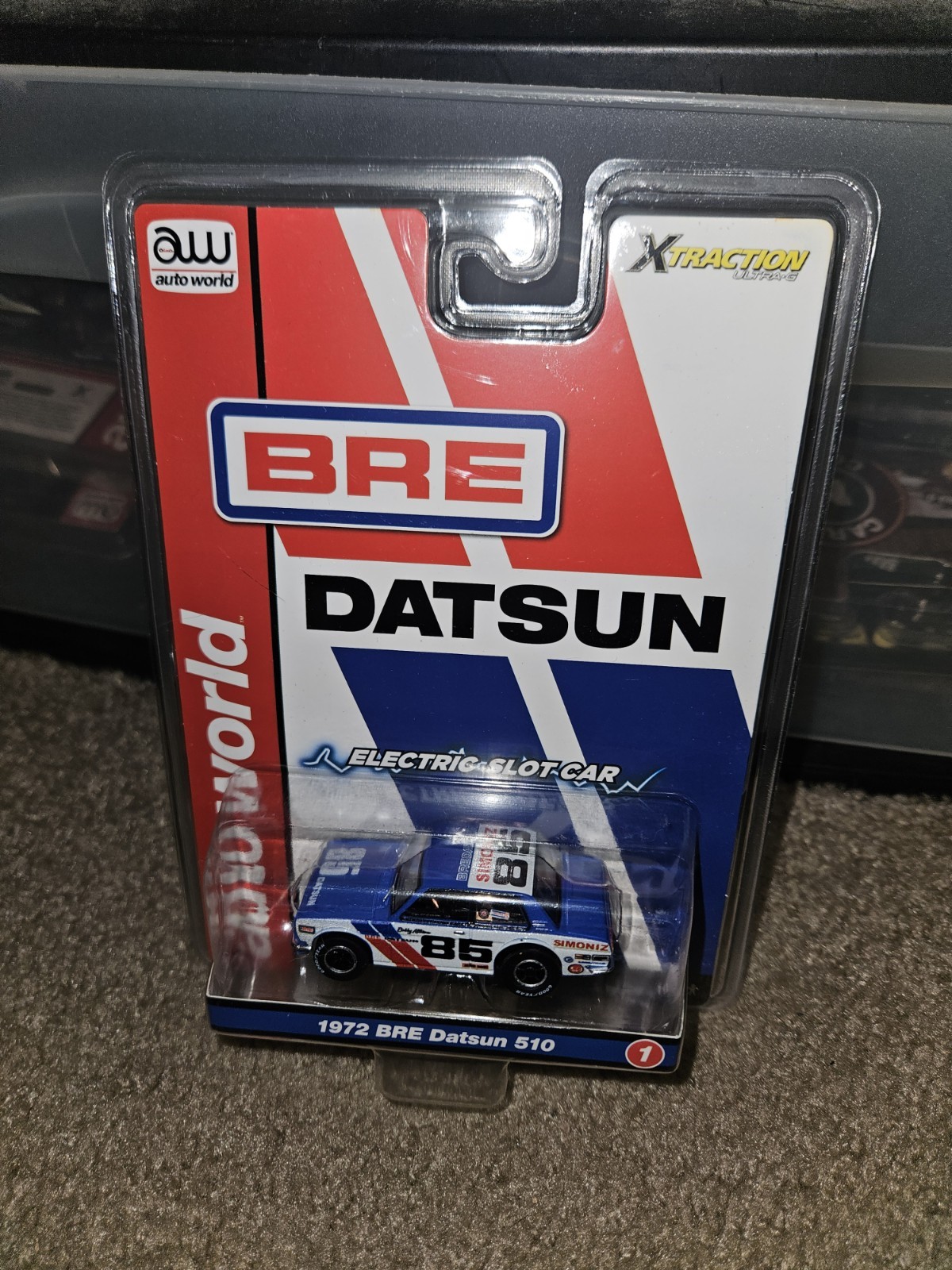 AUTO WORLD SLOT CAR BRE DATSUN 1972 Bre Datsun 510 NIB AUTO WORLD SLOT CAR BRE DATSUN 1972 Bre Datsun 510 NIB