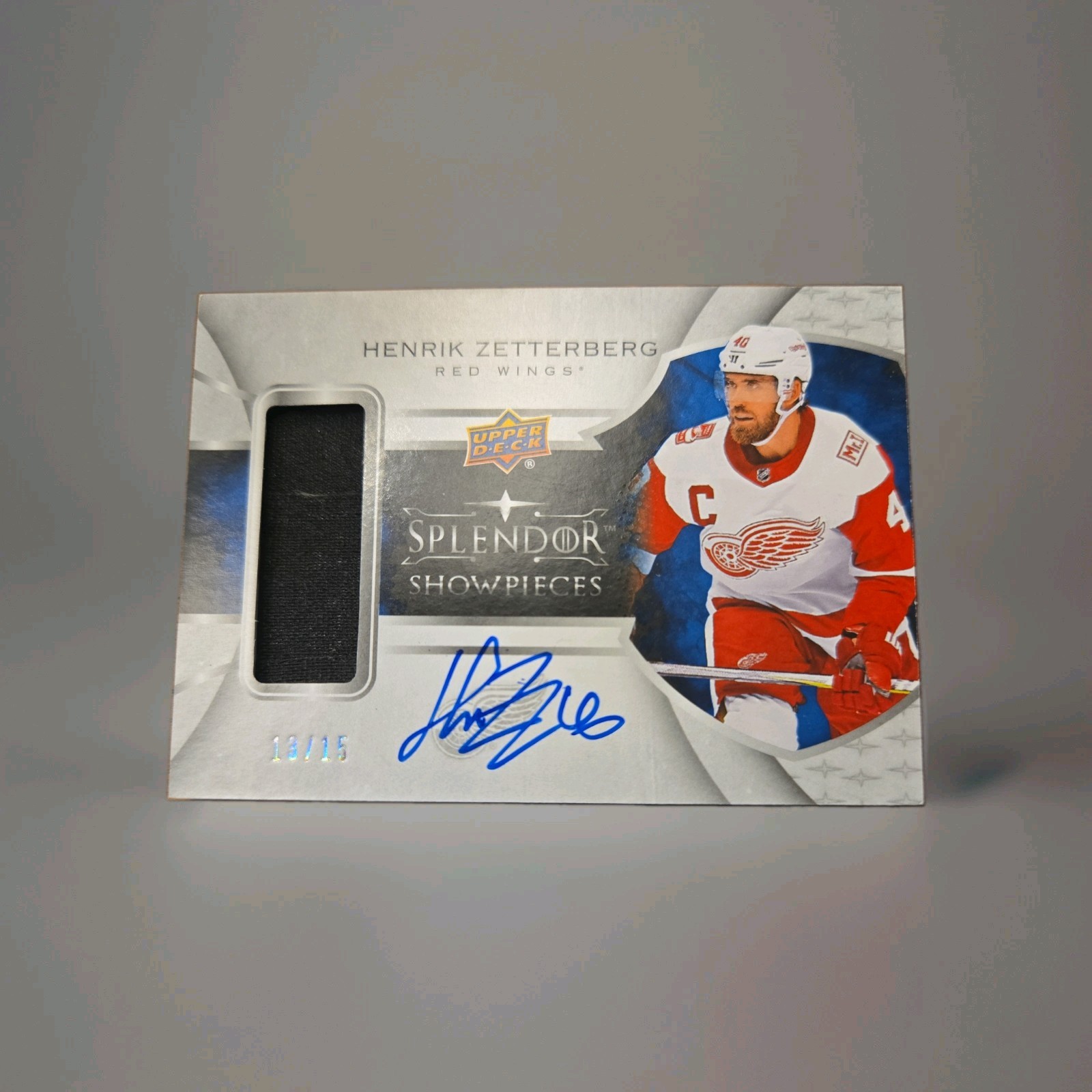 2017-18 UD Splendor - Showpieces 2020-21 The Cup Henrik Zetterberg #13/15