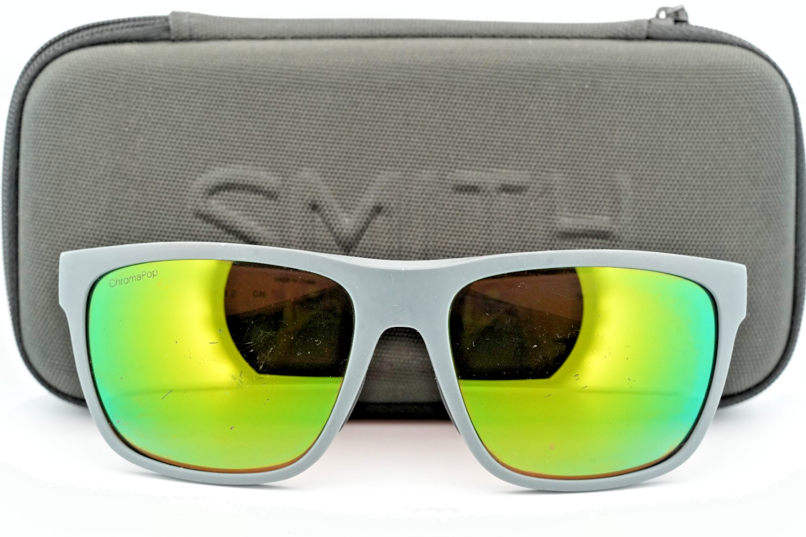 Smith Barra Sunglasses Full Rim ChromaPop Polarized 100% UV Protection 59-18-135