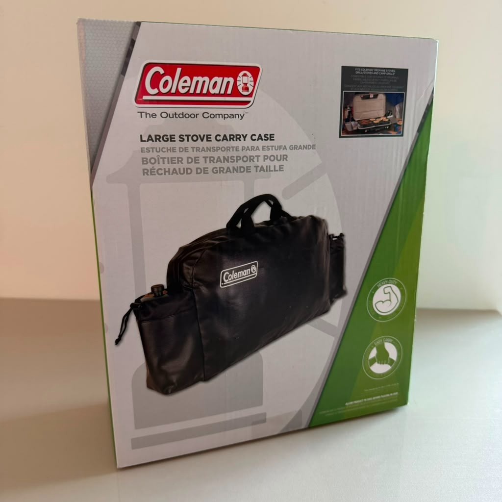 Coleman Stove Carry Case Rugged Propane Grill Bag Fuel Storage New FAST SHIPPING