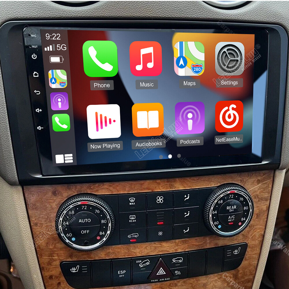 For 2007-2011 Mercedes-Benz ML350 GL450 Car Stereo Radio CarPlay Android 15 WIFI