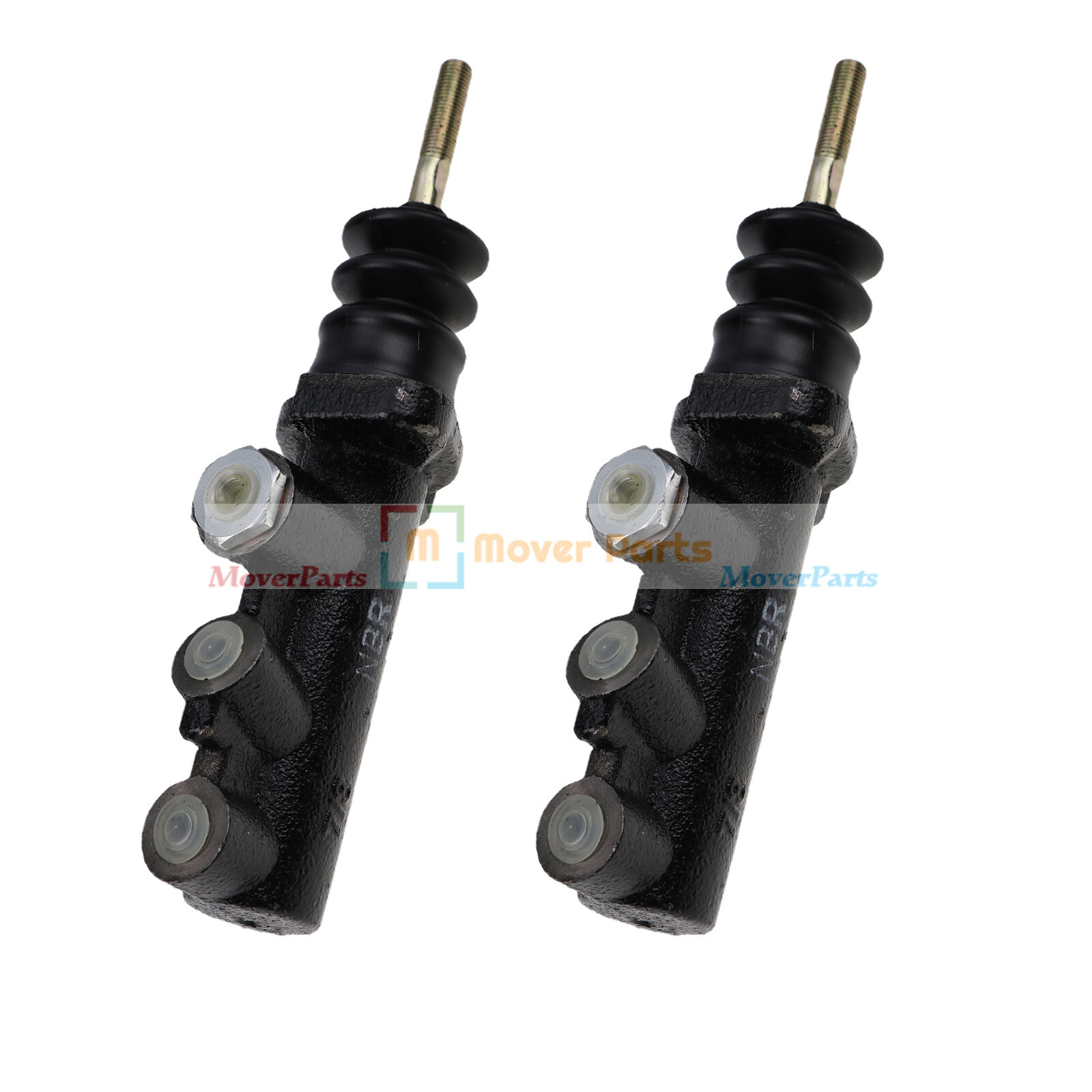 2X Brake Master Cylinder D141779 D136837 For Case Backhoe Loaders 580K 580L 580M