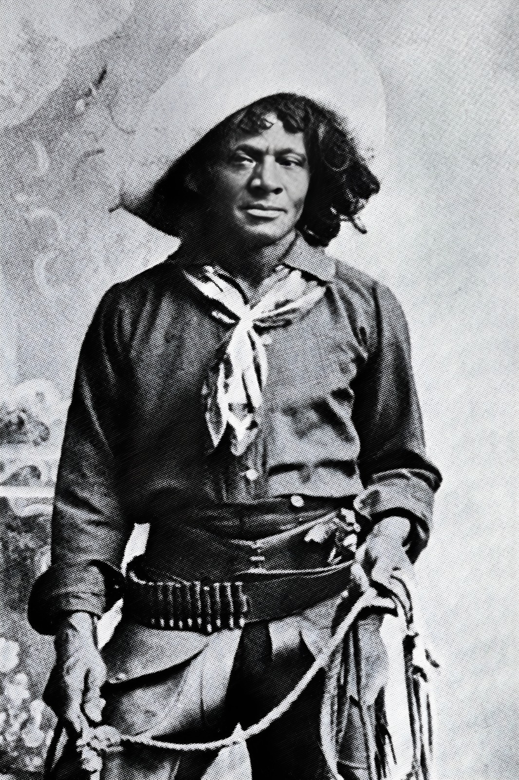 Nat Love African American Cowboy Portrait - 1907 - 4 x 6 inch Photo Print