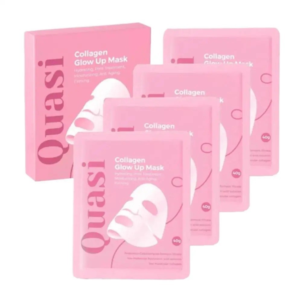 Quasi Salmon PDRN Collagen Face Mask 4Pack Korean Hydrating Gel Mask Cream serum Quasi Salmon PDRN Collagen Face Mask 4Pack Korean Hydrating Gel Mask Cream serum