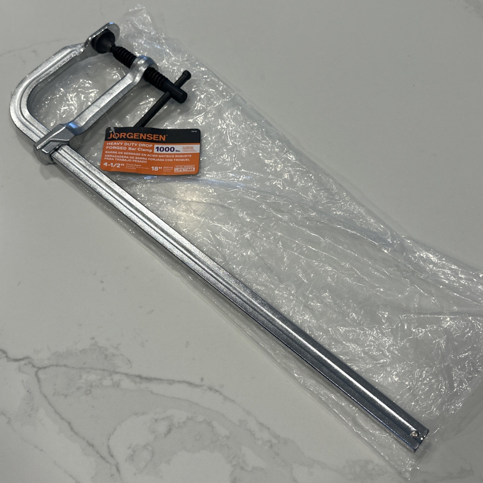 Jorgensen Bar Clamp 4.5 x 18\ Jorgensen Bar Clamp 4.5 x 18\