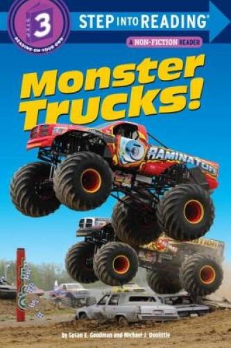 Monster Trucks (Step into Reading) - Paperback By Goodman, Susan E. - VERY GOOD