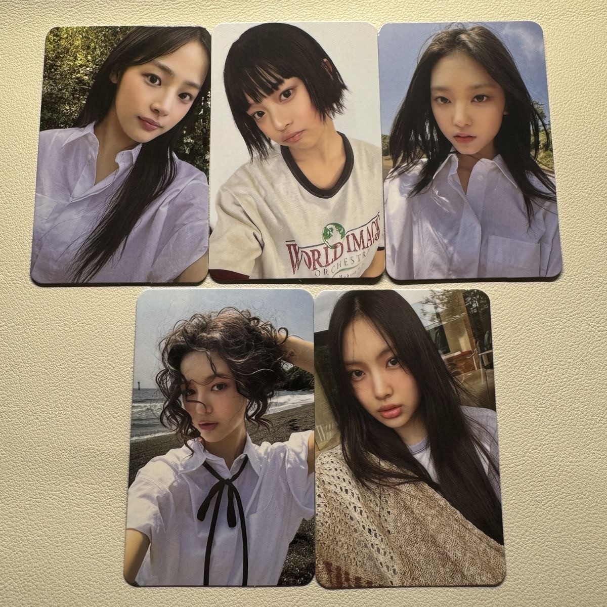 NewJeans Music Show Broadcast 6.0 Photocard Official Minji Hanni Danielle Haerin