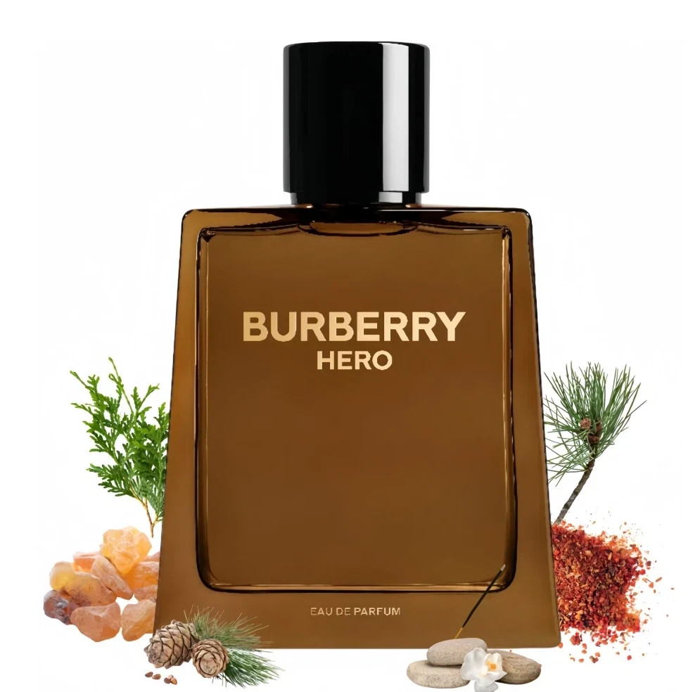 Burberry Hero for Men Parfum Eau de Parfum Spray Cologne 3.3oz 100ml New Sealed