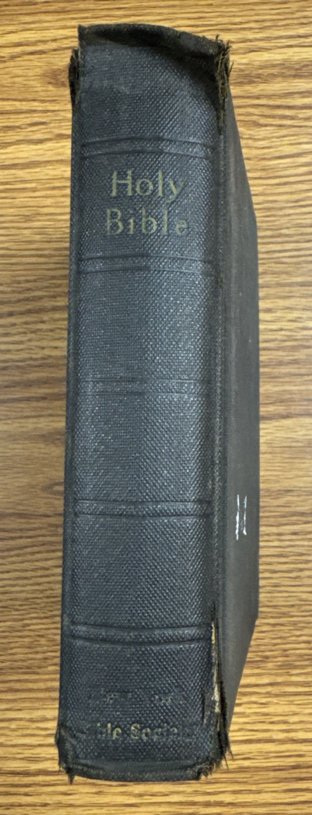 Antique Holy Bible Containing The Old And New Testaments New York Bible Society