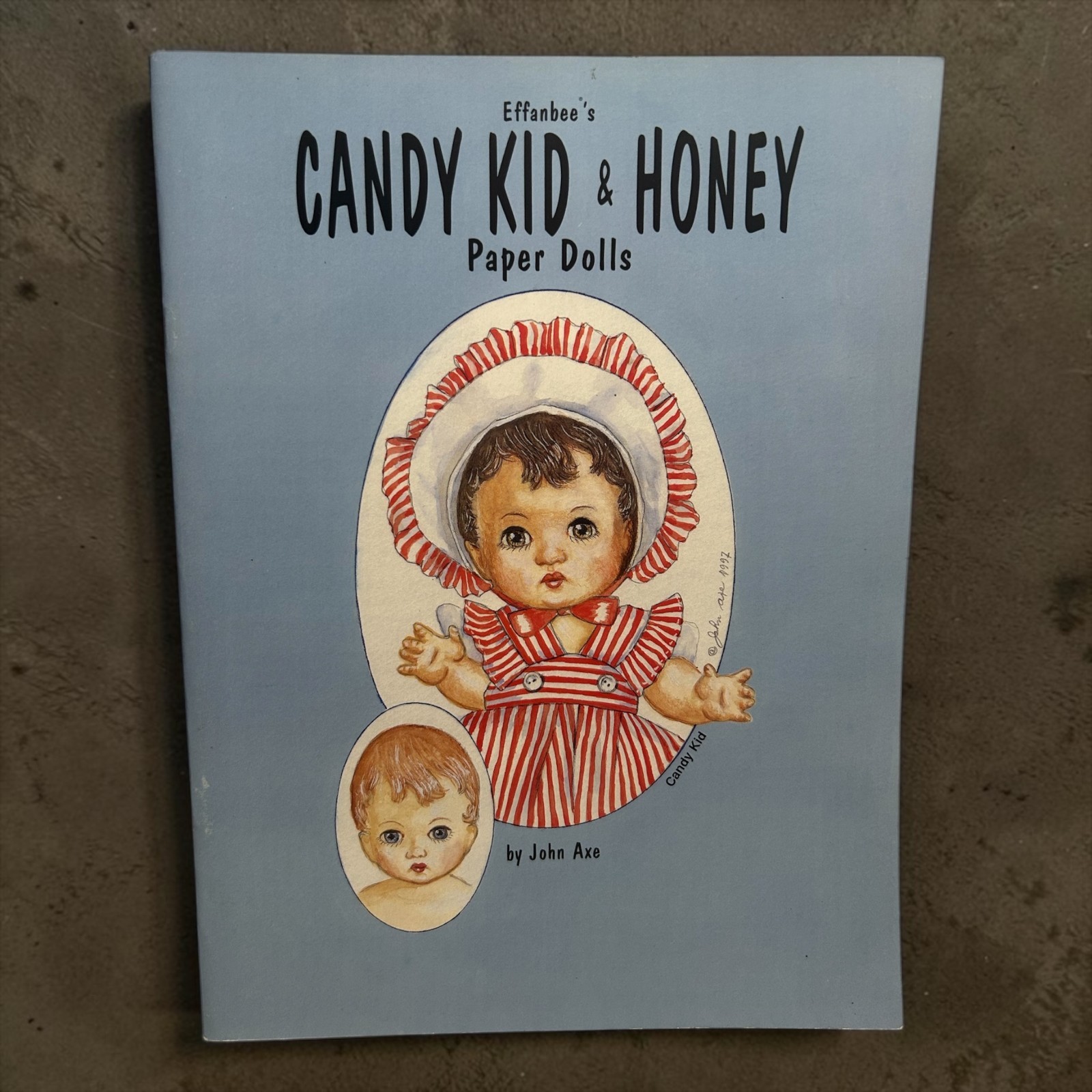 Effanbee's Candy Kid & Honey Paper Dolls 1997 John Axe Vintage Book Uncut Mint