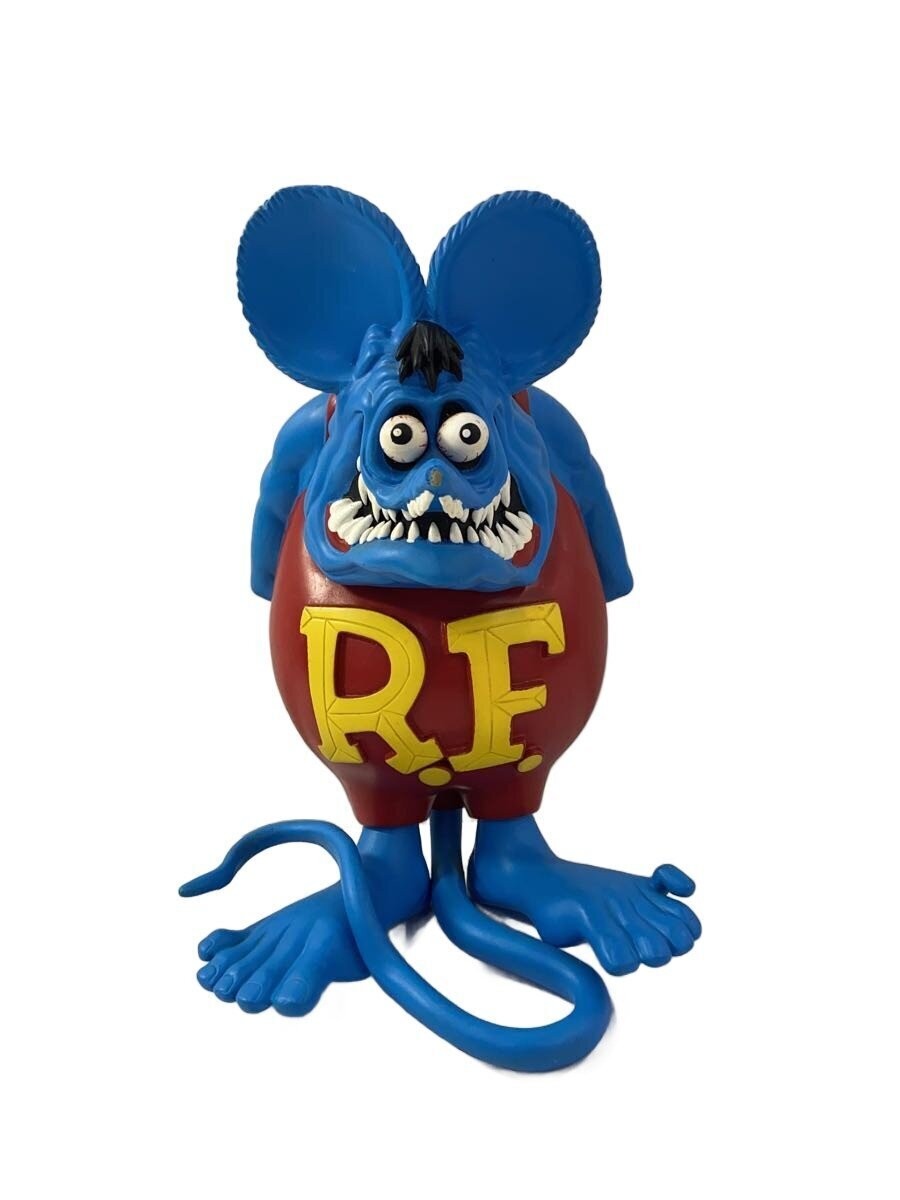 mooneyes Rat Fin Soft Vinyl Blue ver. Figure