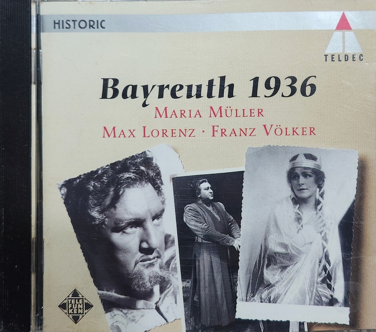 Bayreuth 1936 : Maria Muller, Max Lorenz, Franz Volker CD 1993 Teldec Wagner