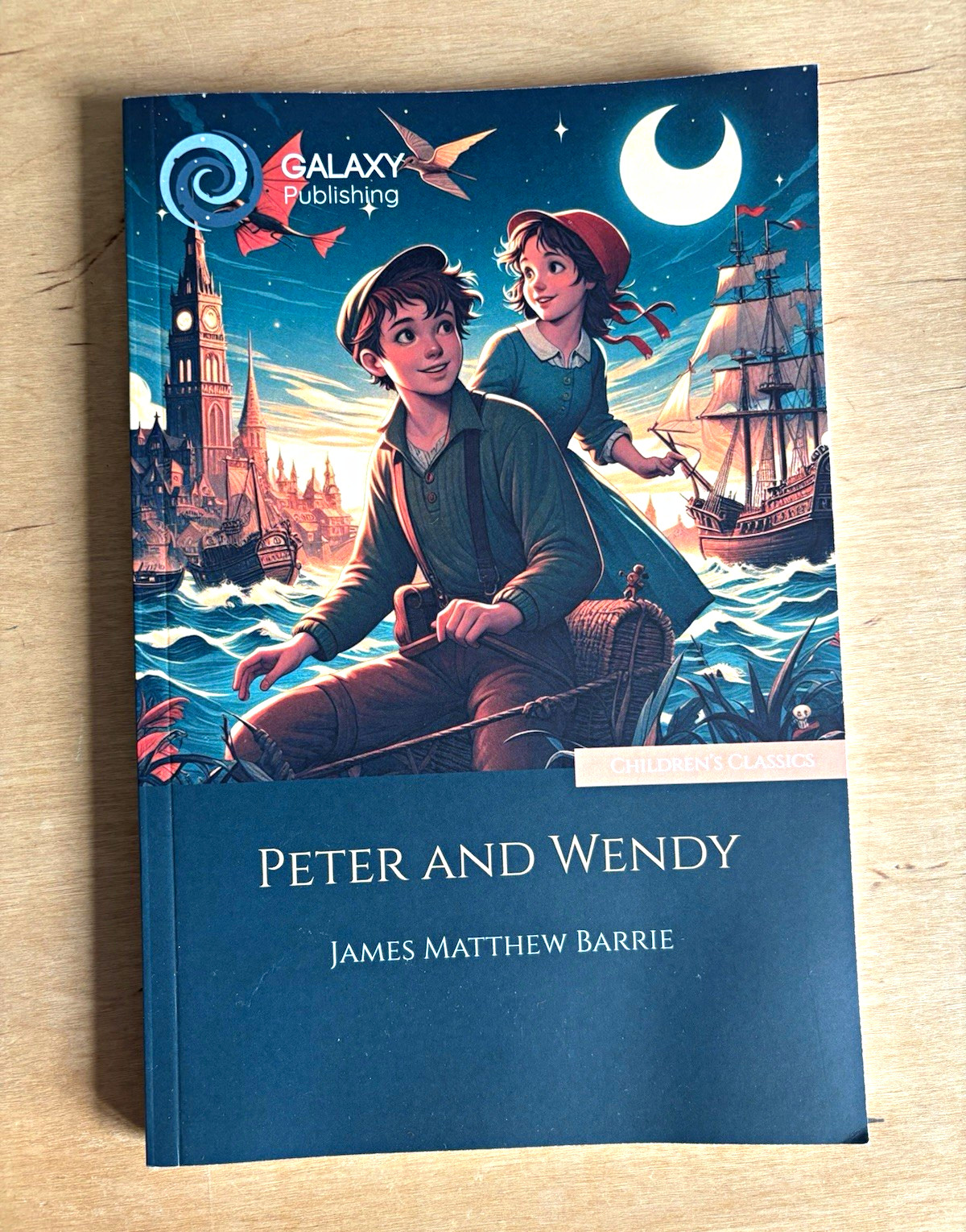 James Matthew Barrie Peter and Wendy Galaxy Publishing 2023 English