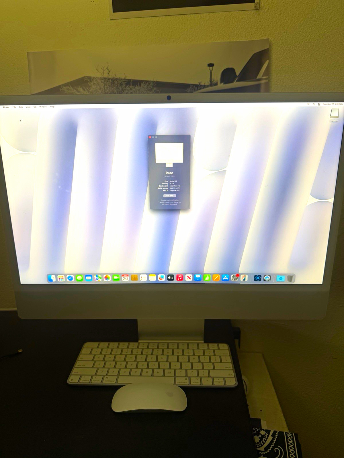 Apple iMac 24 in All-in-One Apple M4 16GB Keyboard and Mouse Included Apple iMac 24 in All-in-One Apple M4 16GB Keyboard and Mouse Included