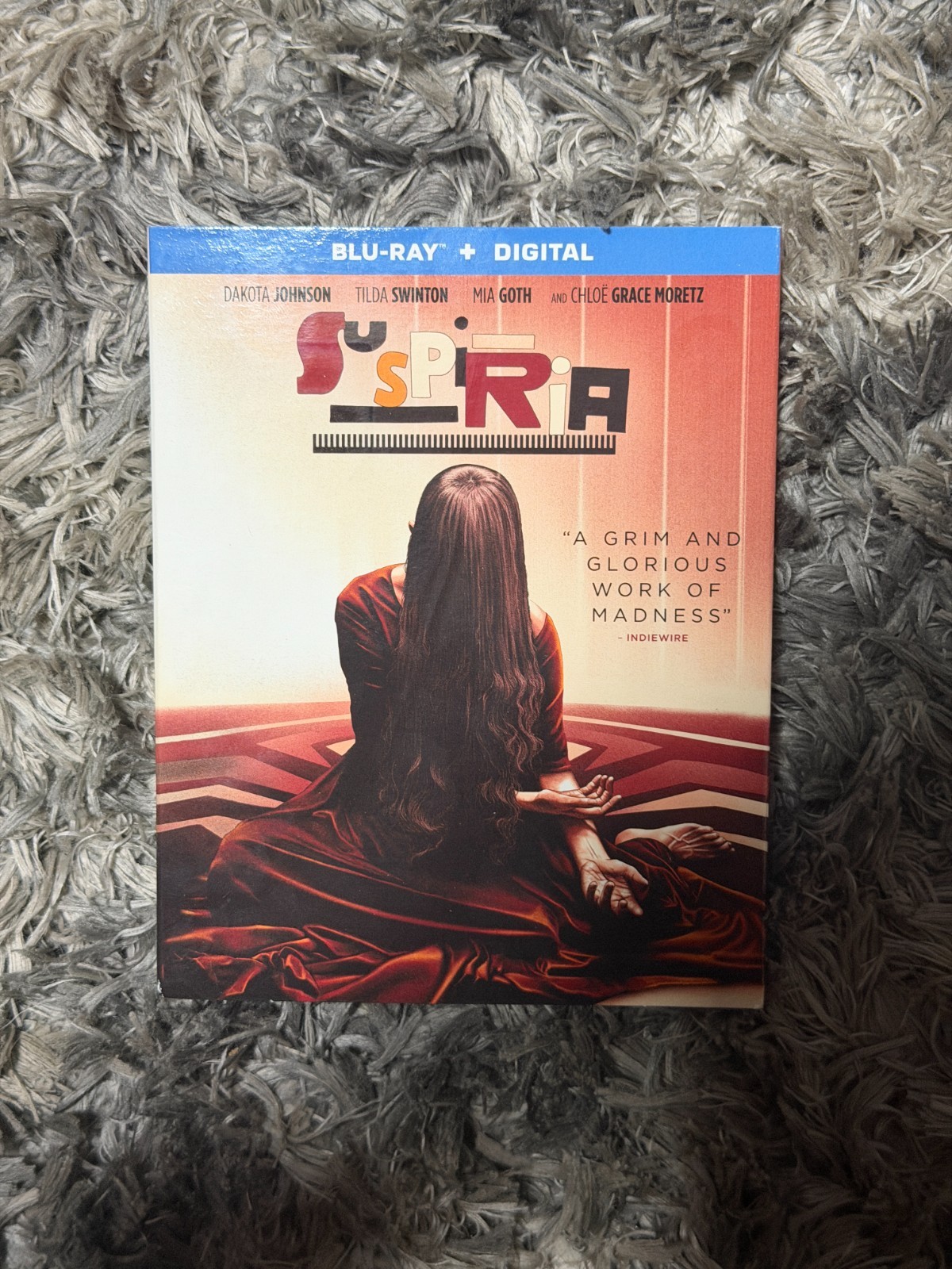 Suspiria 2019 1st Release Blu Ray Lionsgate EX W/Insert Mia Goth Opp Rare