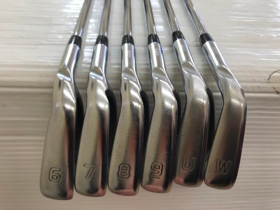 ◼️6pcs◼️ PING i210 Iron Set 6clubs 6-W,U Flex S Shaft NS Pro 950GH used JAPAN