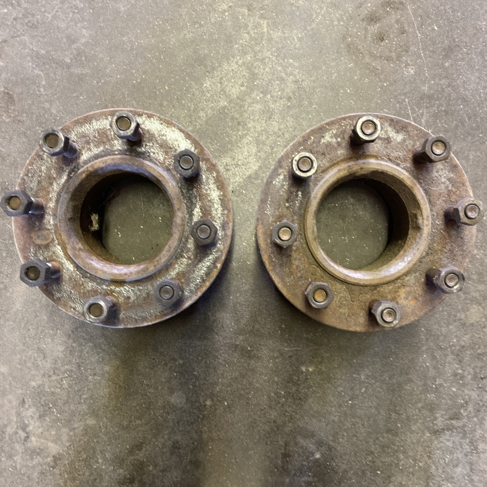94-99 DODGE RAM 3500 FRONT DUALLY HUB ADAPTER EXTENSION / SPACER SET