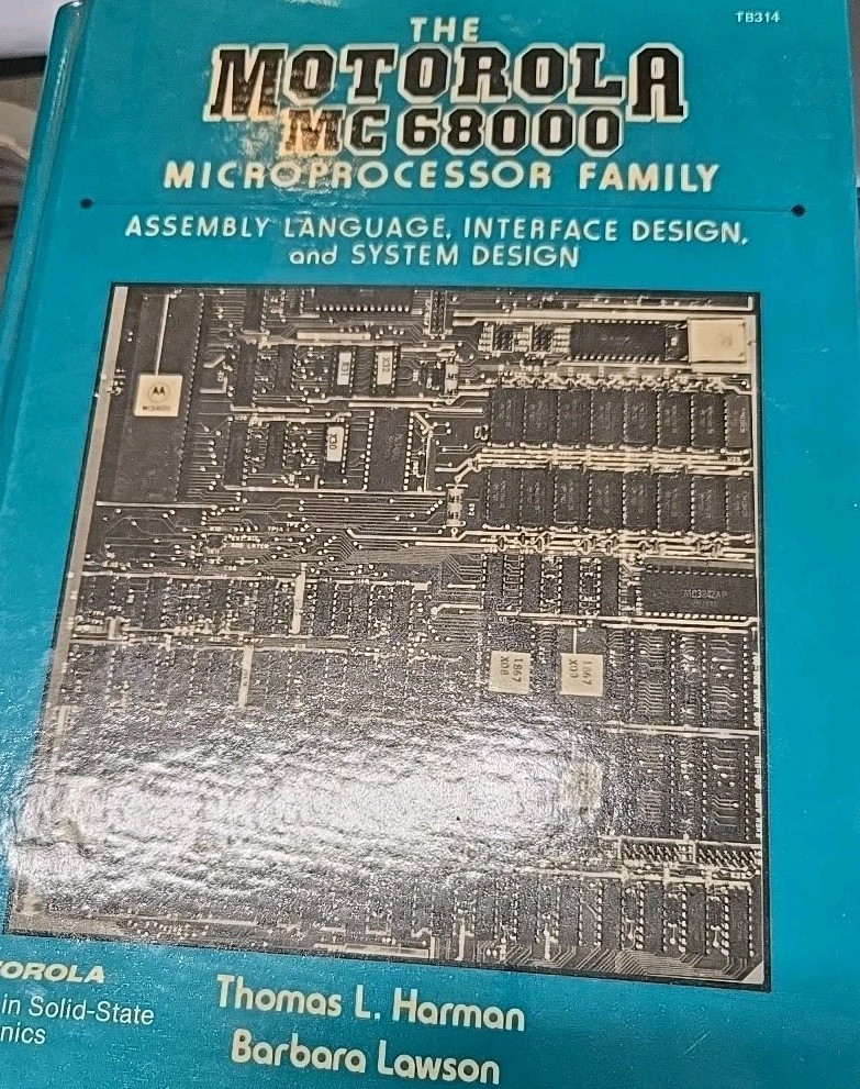 The VINTAGE 1984 BOOK Motorola Mc68000 Microprocessor Book New Assem Language. The VINTAGE 1984 BOOK Motorola Mc68000 Microprocessor Book New Assem Language.