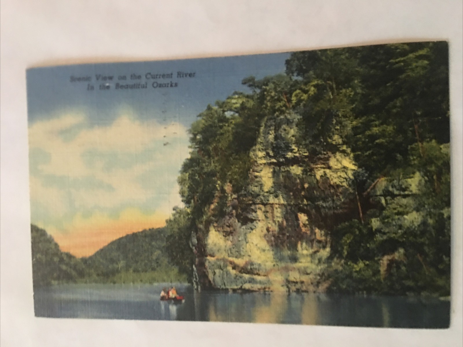 Current River Ozarks 1901 Antique Postcard Current River Ozarks 1901 Antique Postcard