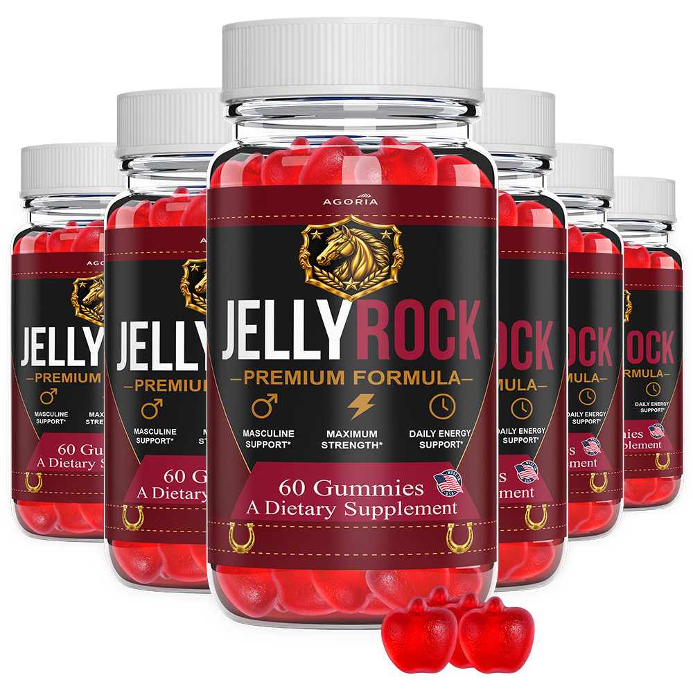 (6 Pack) Jelly Rock Advanced Male Health Support Supplement, JellyRock Gummies (6 Pack) Jelly Rock Advanced Male Health Support Supplement, JellyRock Gummies