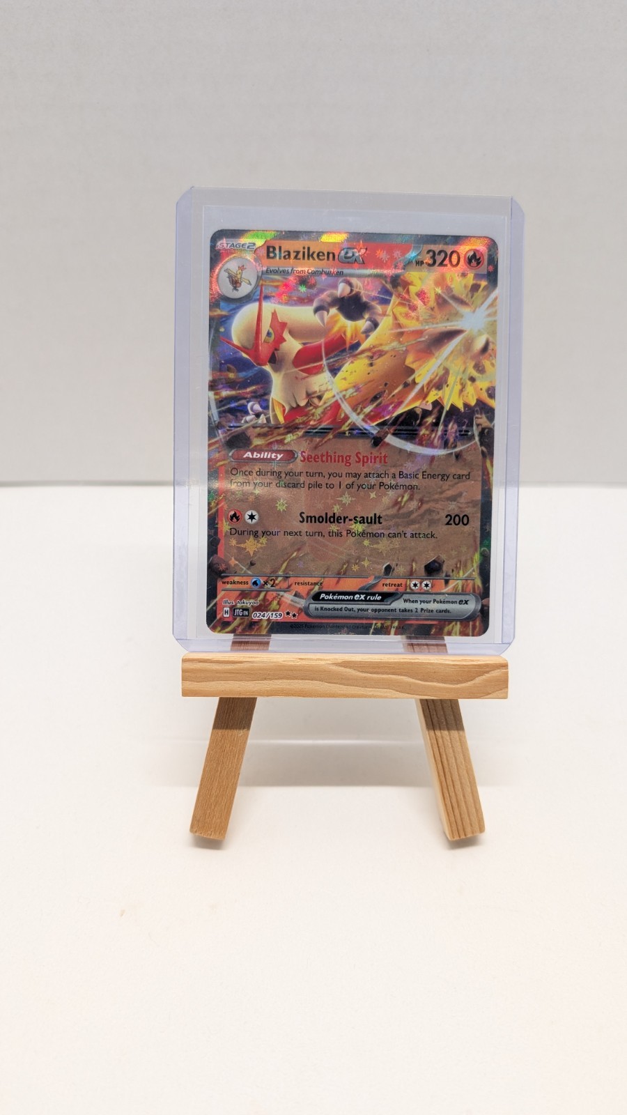 Pokémon TCG, Blaziken Ex 024/159 - Journey Together