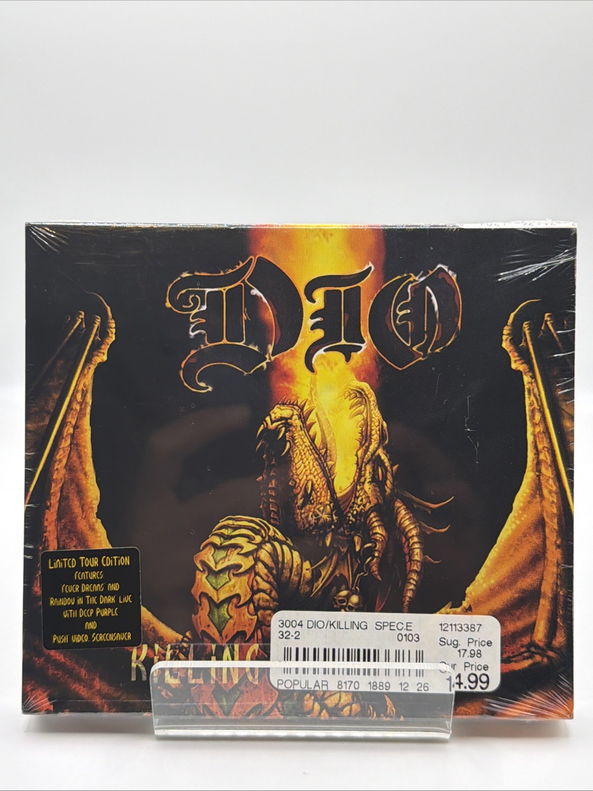 Killing the Dragon by Dio (CD, 2002) Limited Tour edition RARE HTF Killing the Dragon by Dio (CD, 2002) Limited Tour edition RARE HTF