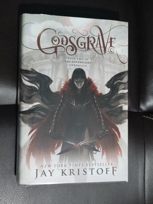 Dual-Signed Jay Kristoff Godsgrave Book 2 Nevernight Chronicle HC Mia Corvere NF Dual-Signed Jay Kristoff Godsgrave Book 2 Nevernight Chronicle HC Mia Corvere NF