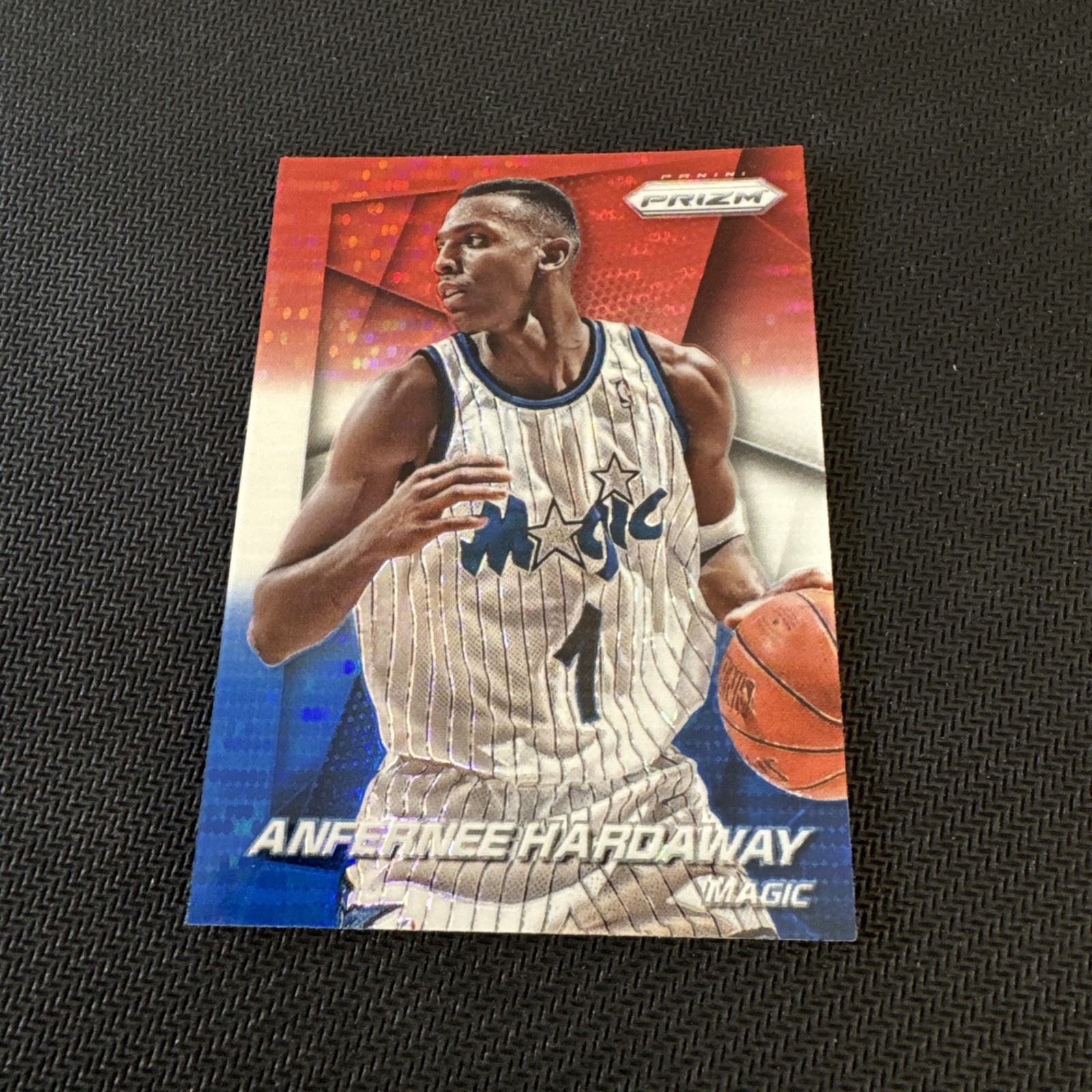 2014-15 Panini Prizm - Anfernee Hardaway #203 Red White & Blue Pulsar Prizm