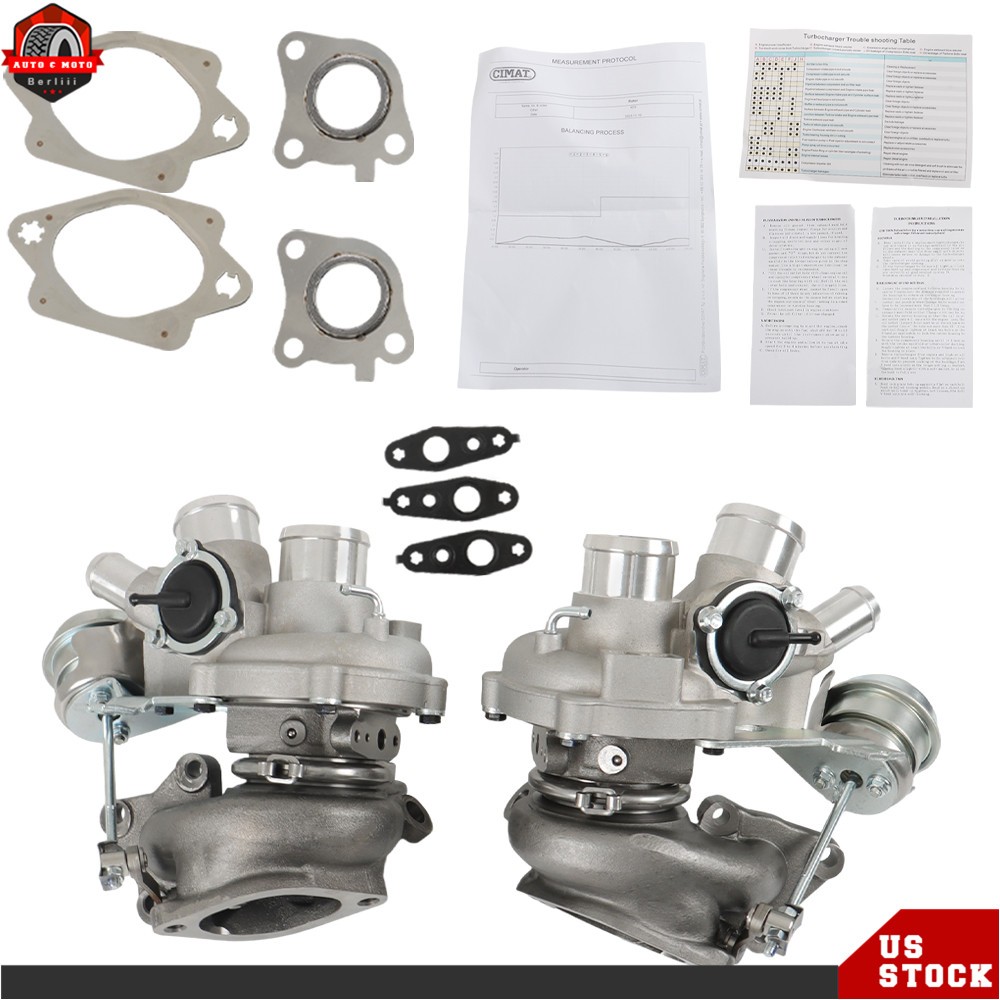 Twin Left&Right K03 Turbo Turbochargers For 2011-2012 Ford F-150 EcoBoost 3.5L