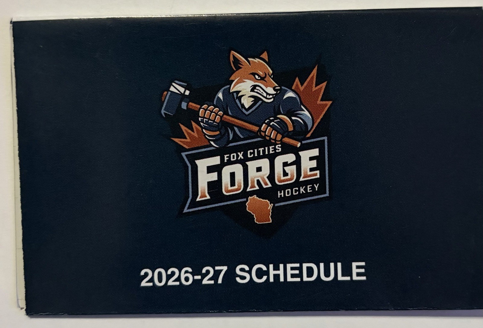 2026-2027 FOX CITIES FORGE Schedule 🏒 Minor Hockey Sked COOL ‼️INAUGURAL