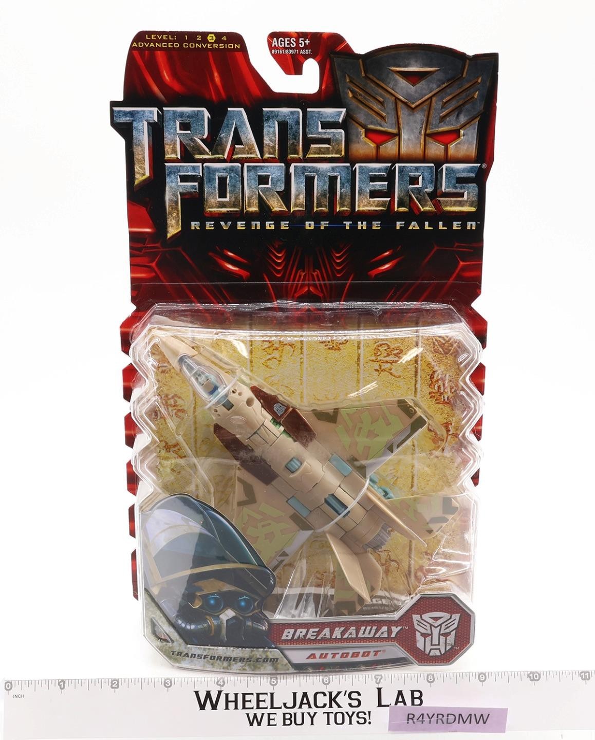 Breakaway Autobot Deluxe Class Transformers ROTF Action Figure 2008 Hasbro MOSC
