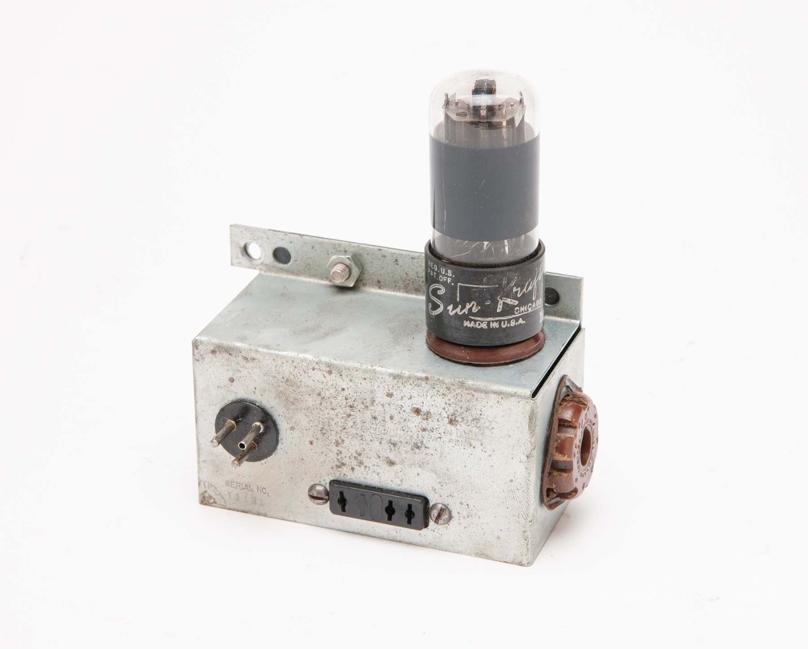 SUN-KRAFT Oscillator Assy w/ 117L7 GT  Black Glass Half Wave Rectifier Tube