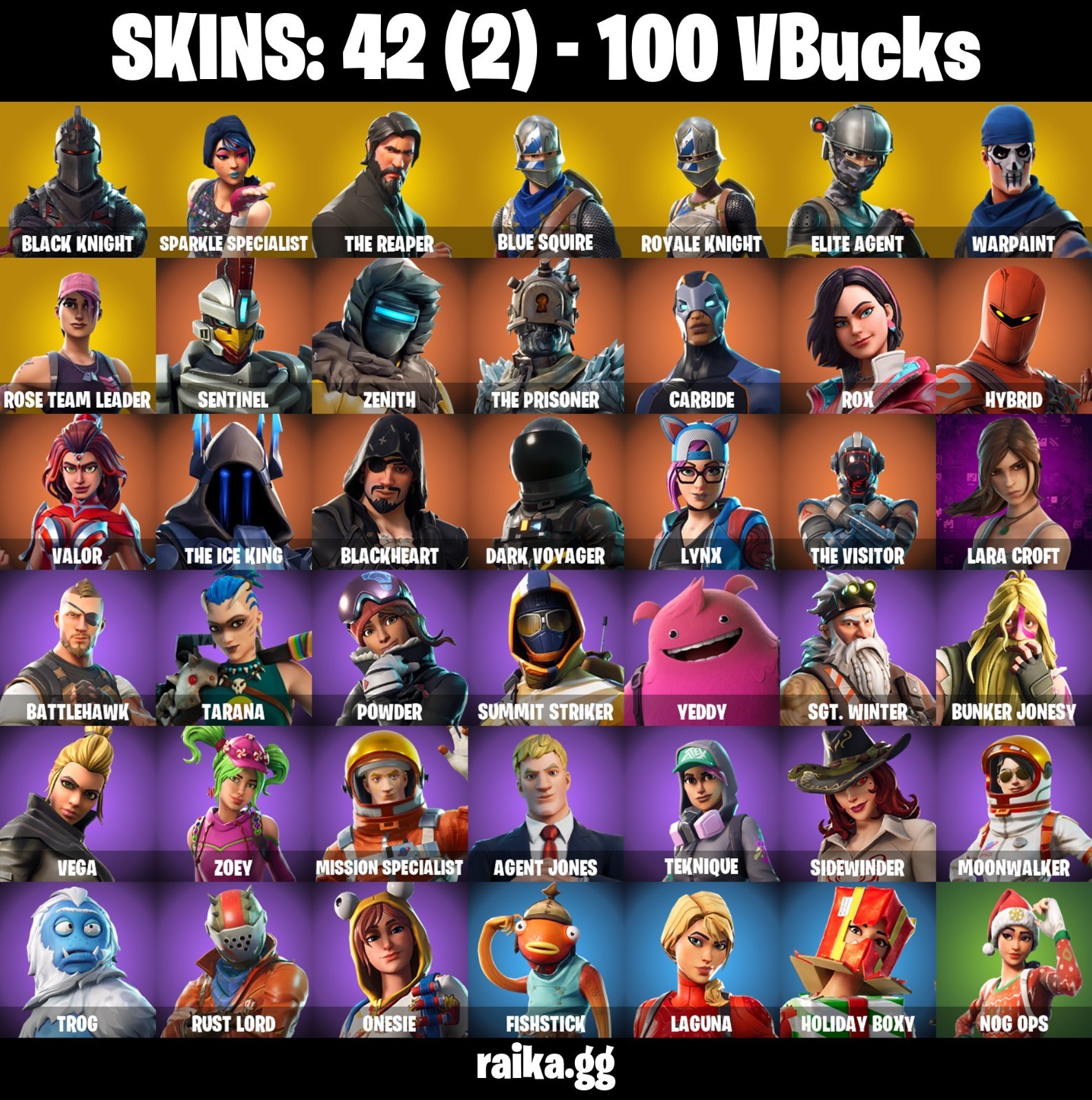 ๐42 skin - black knight - reaper๐ ๐42 skin - black knight - reaper๐