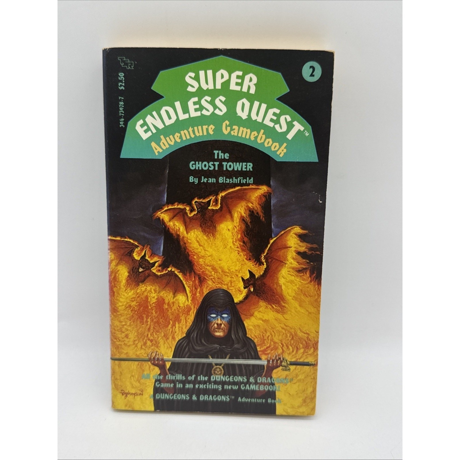TSR Super Endless Quest - The Ghost Tower VG+ - stat card included TSR Super Endless Quest - The Ghost Tower VG+ - stat card included