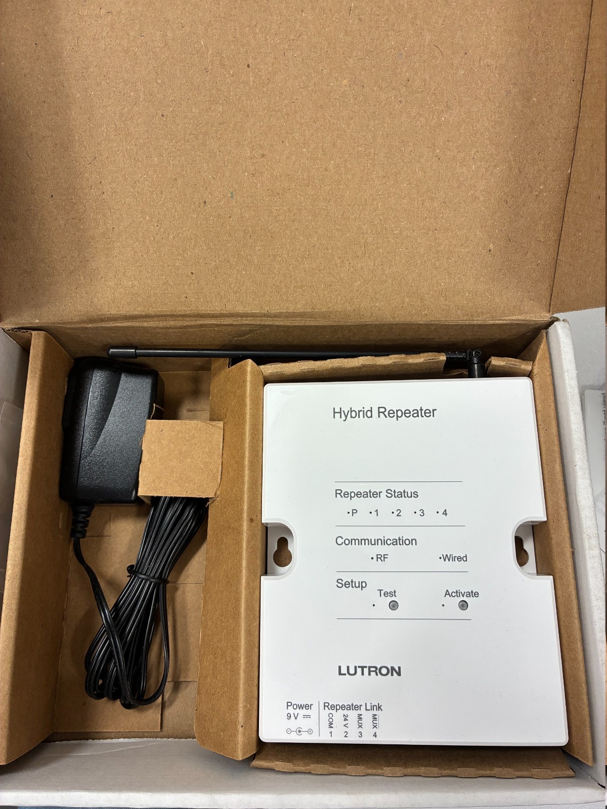 LUTRON HQR-REP-120 Hybrid Repeater RF Wired Lighting Control LUTRON HQR-REP-120 Hybrid Repeater RF Wired Lighting Control
